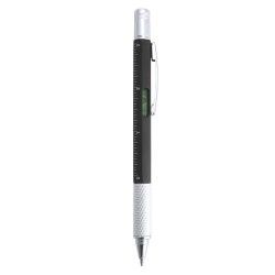 bolígrafo,regal,destornillador y nivel color negro